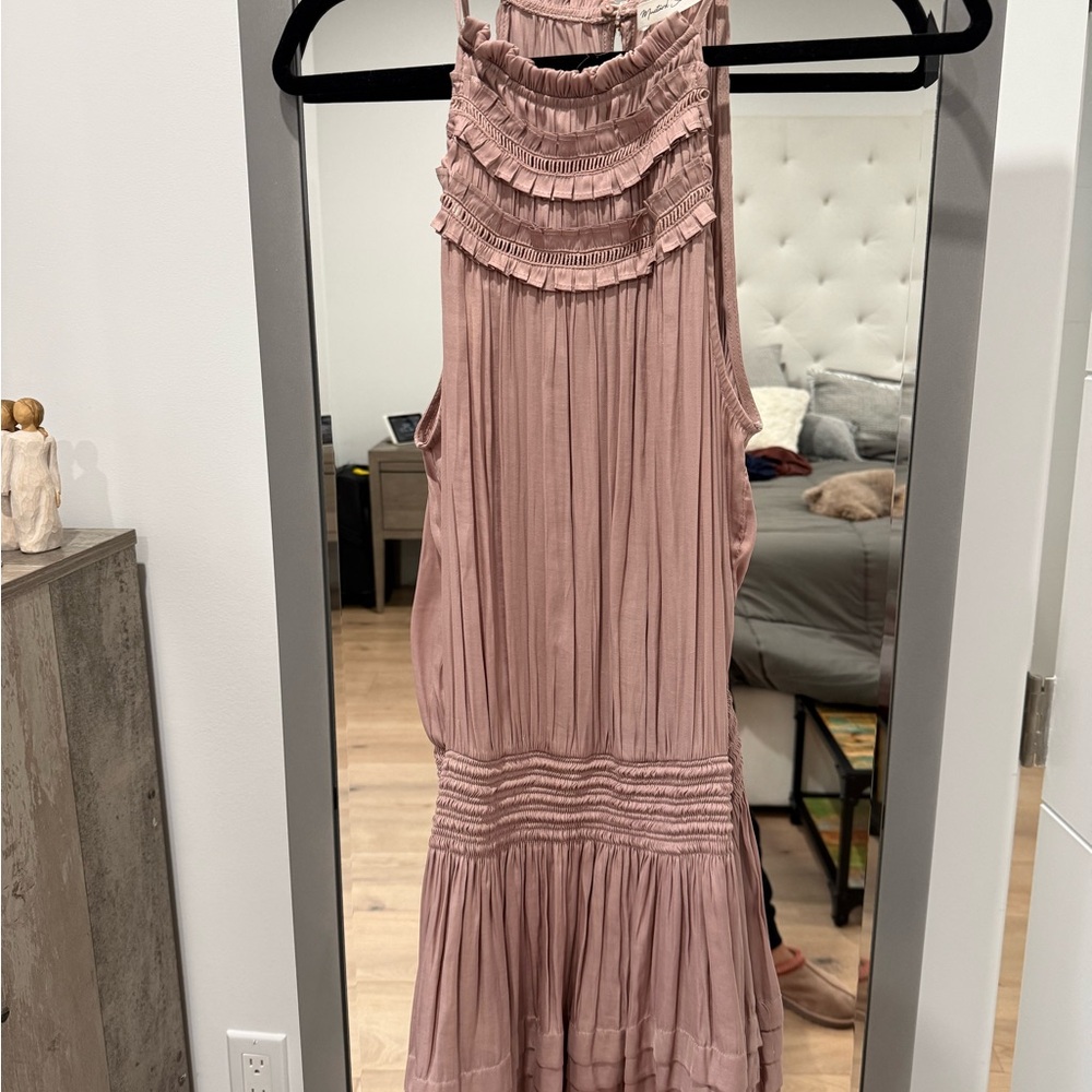 Mustard Seed Mauve Backless Dress